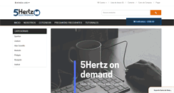 Desktop Screenshot of 5hertz.com